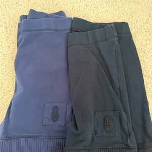 Blue & Navy Free People biker shorts